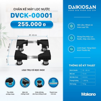 Chân kê máy lọc nước Daikiosan DVCK-00001